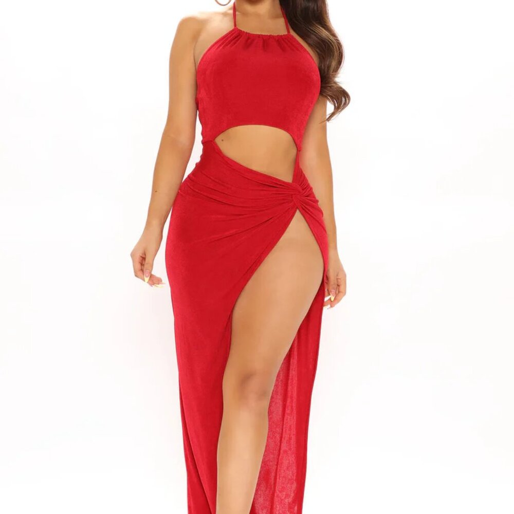 Halter Maxi Dress